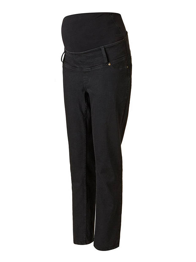 Isabella Oliver Over Bump Boyfriend Cut Maternity Jeans, Washed Black