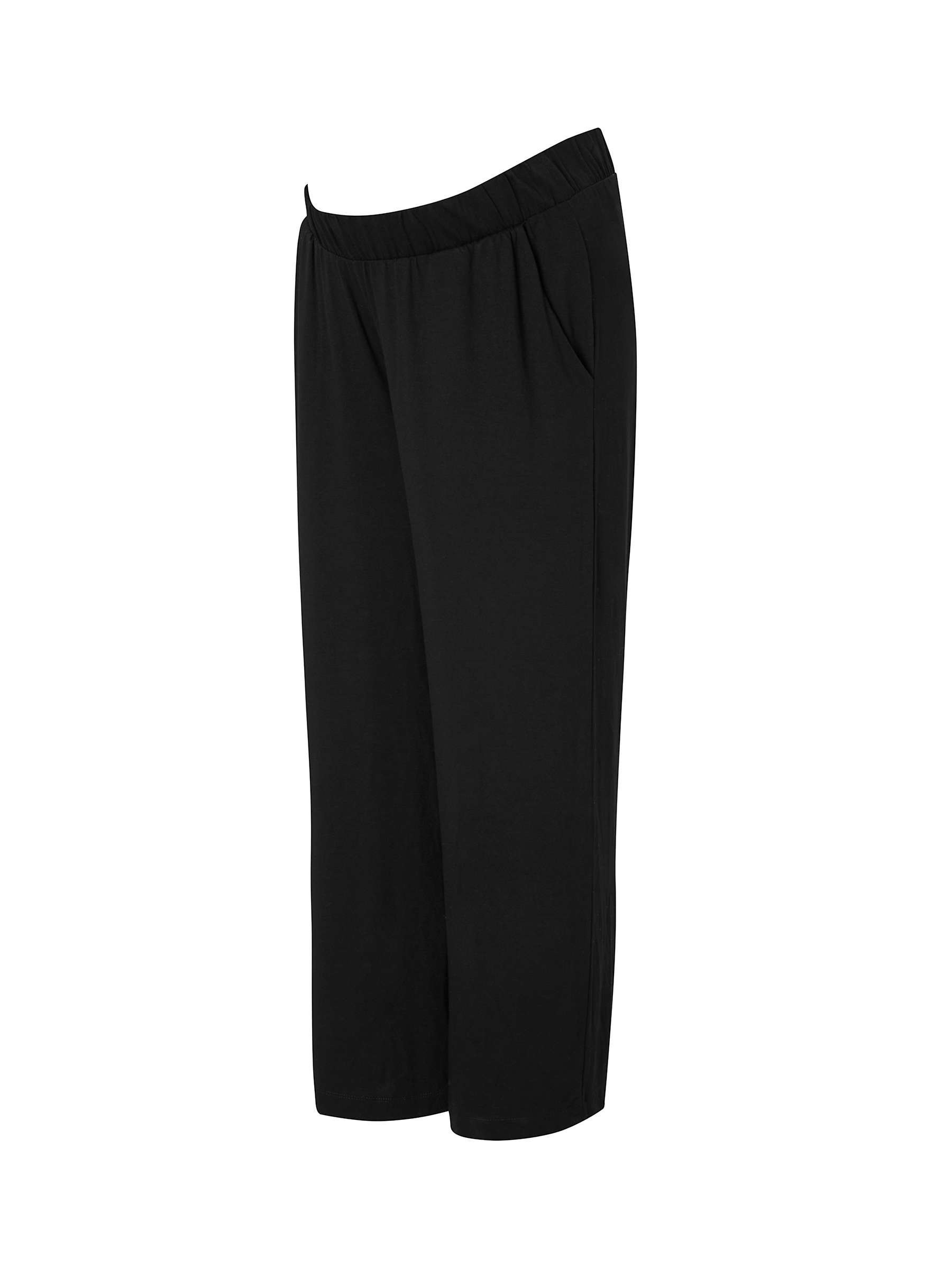 Buy Isabella Oliver Bethany Maternity Trousers, Caviar Black Online at johnlewis.com