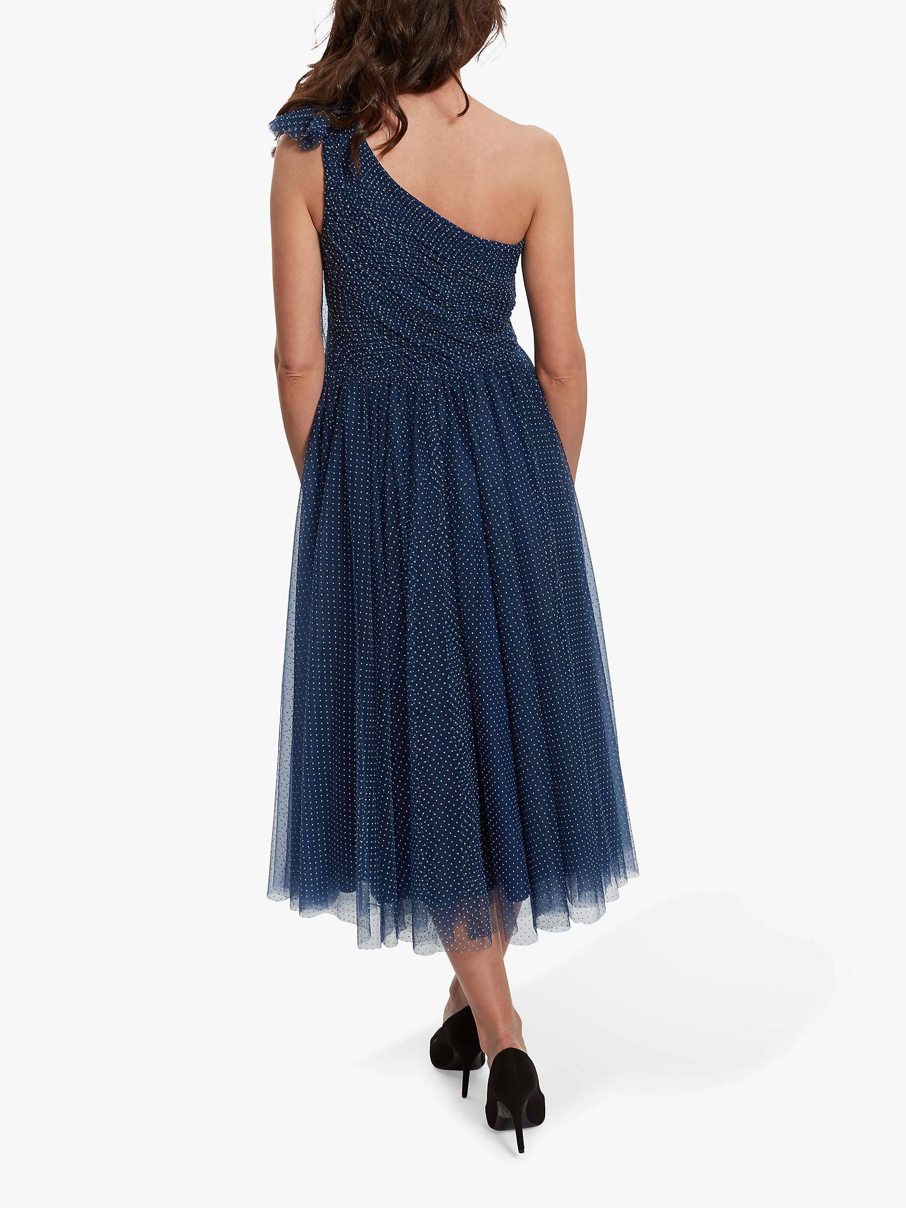 Buy Gina Bacconi Hinda Spot Tulle Midi Dress Online at johnlewis.com