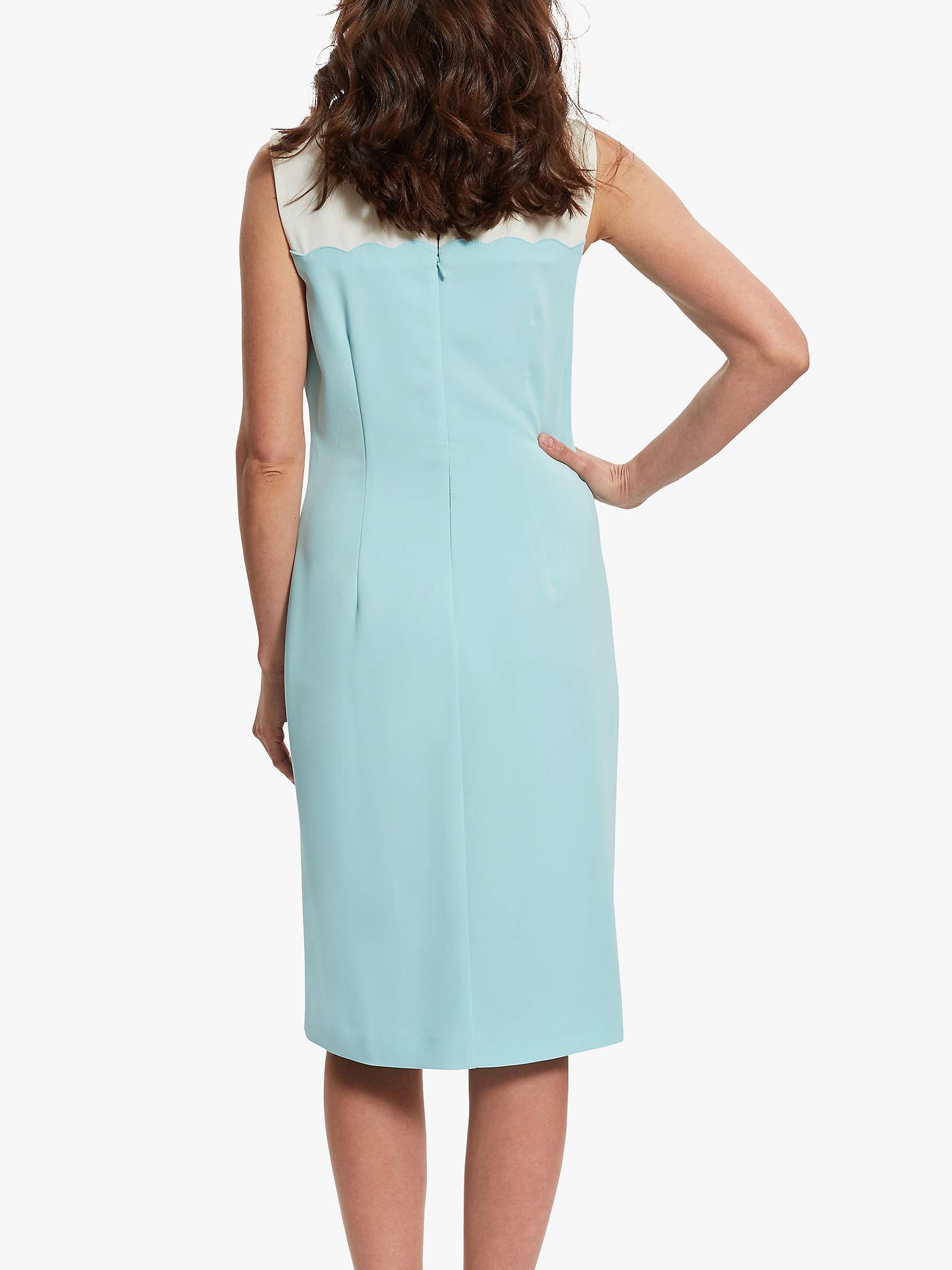 Buy Gina Olivina Sleeveless Scallop Dress Online at johnlewis.com