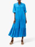 Phase Eight Gracie Tiered Maxi Dress, Azure