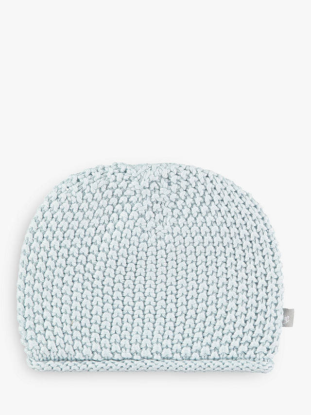 The Little Tailor Baby Chunky Knit Hat, Blue