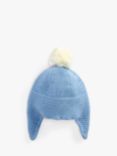 The Little Tailor Cotton Trapper Hat, Blue