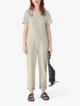 Andi Cotton Jersey Dungarees Khaki - New In from Ruby Room UK