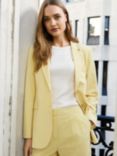 Baukjen Fera Plain Blazer, Pale Yellow