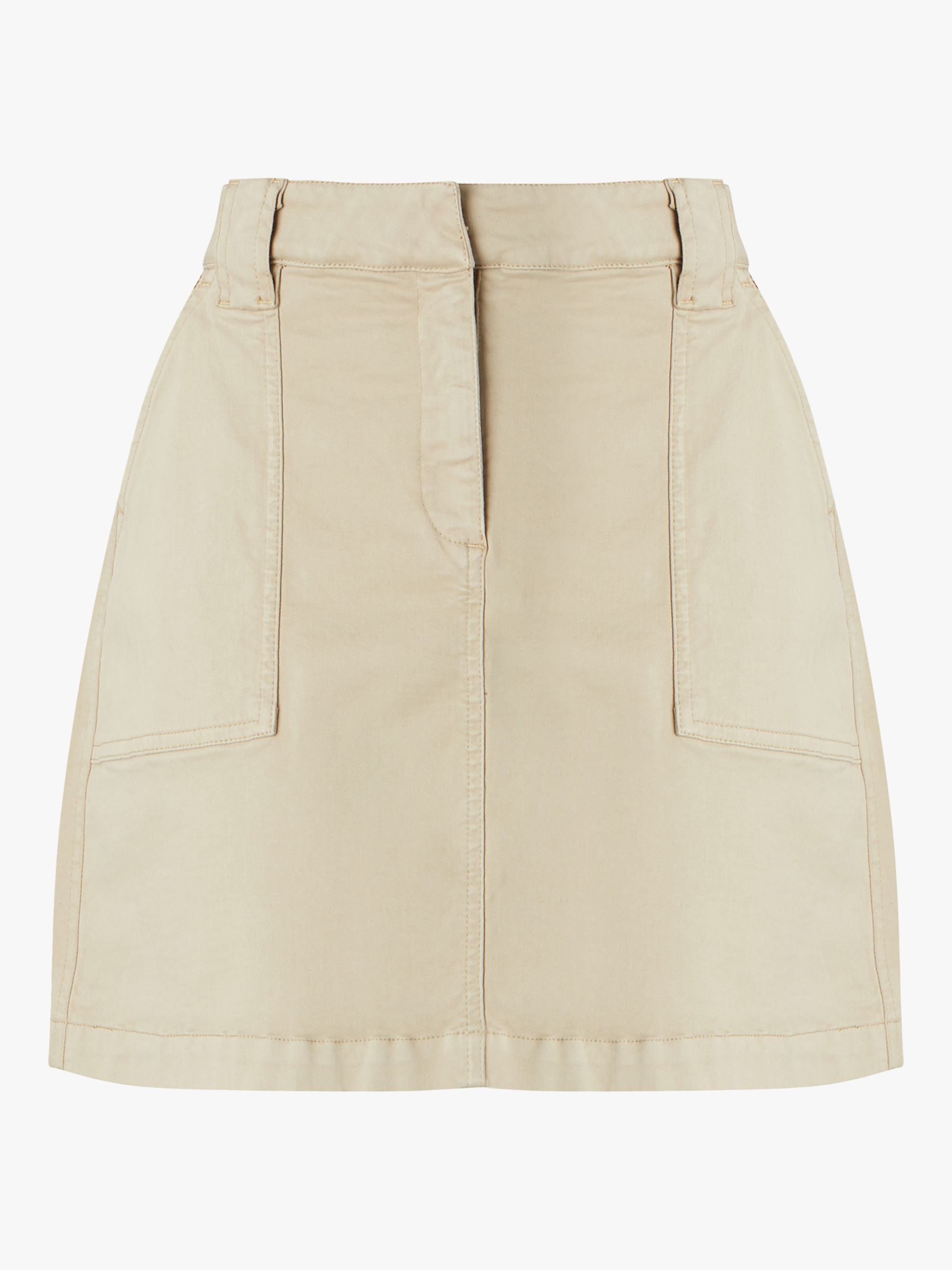 Buy Baukjen Tate Organic Cotton Blend Skirt, Sand Online at johnlewis.com