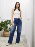 Baukjen Erin Organic Cotton Jeans, Washed Indigo