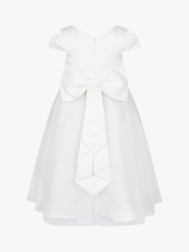 Monsoon Kids' Tulle Bridesmaid Dress, Ivory