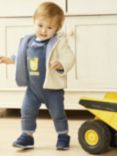 Mini Cuddles Baby Farm Jacket, Biscuit