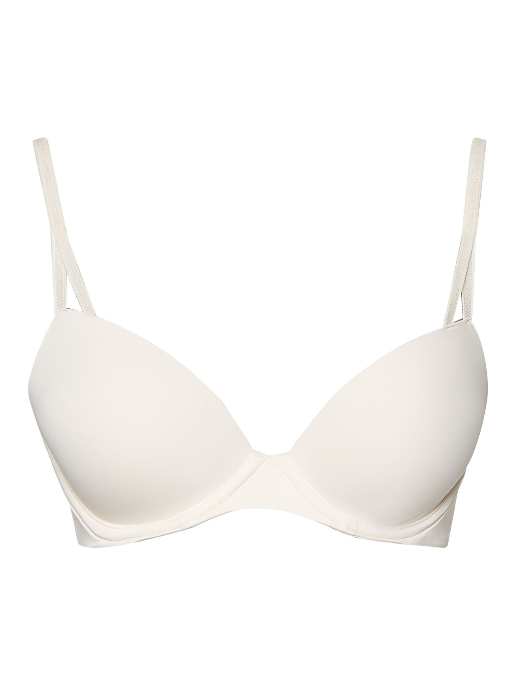 Buy Calvin Klein Seductive Comfort Lift Underwired Demi Bra, Ivory Online at johnlewis.com