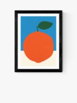 EAST END PRINTS Rosi Feist 'Blue & Orange' Framed Print