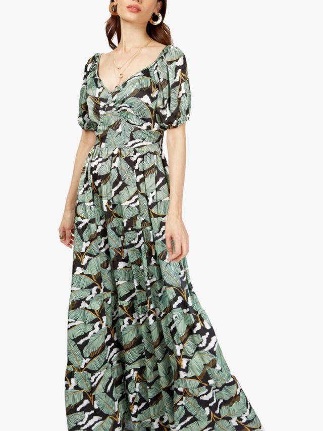 Banana leaf hot sale maxi dress