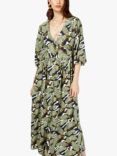 Somerset by Alice Temperley Banana Leaf Print Maxi Dress, Multi