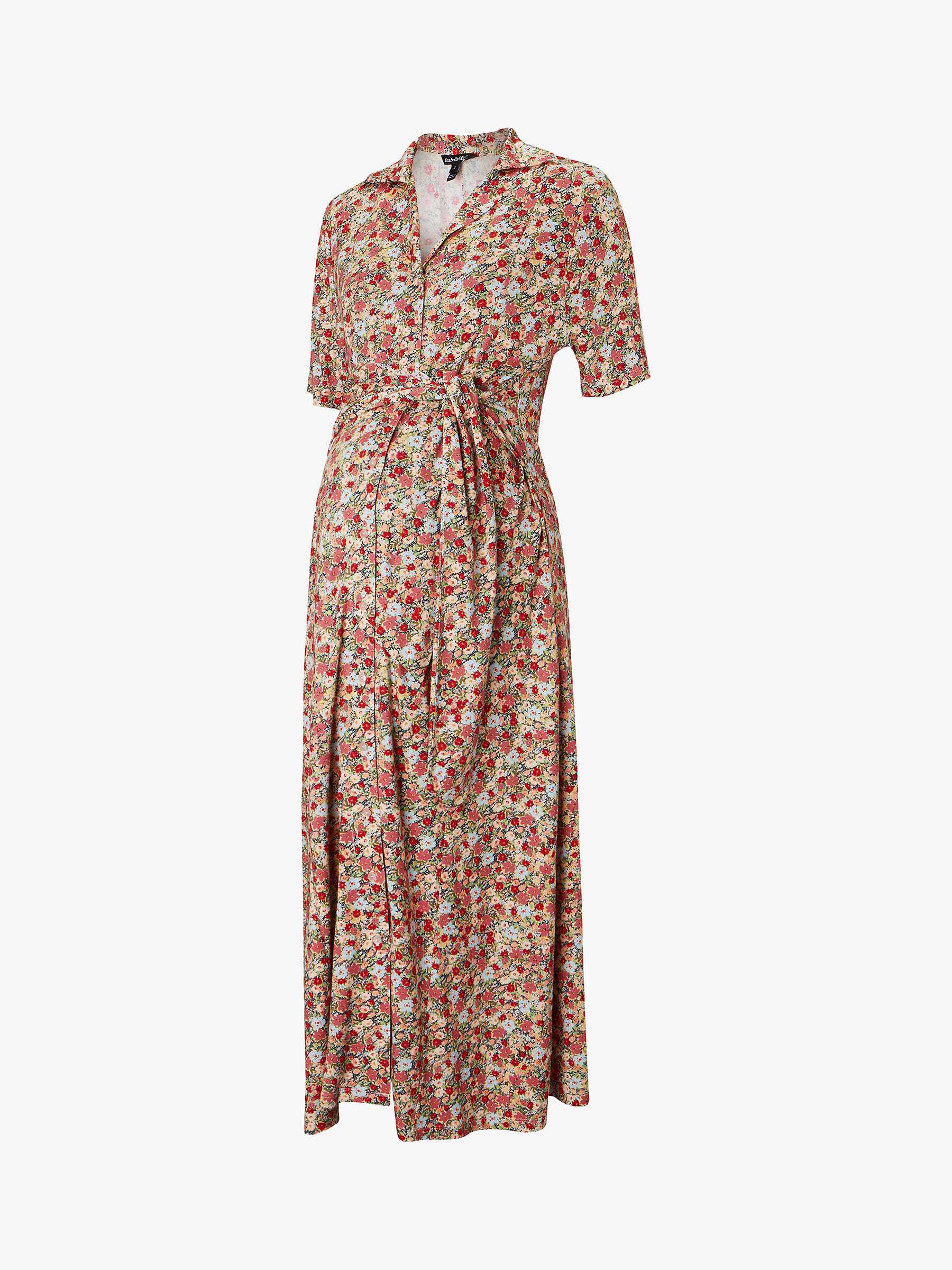 Buy Isabella Oliver Sienna Wildflower Floral LENZING™ ECOVERO™ Maternity Dress, Pink Online at johnlewis.com