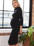 Isabella Oliver Grayson Maternity Dress, Caviar Black