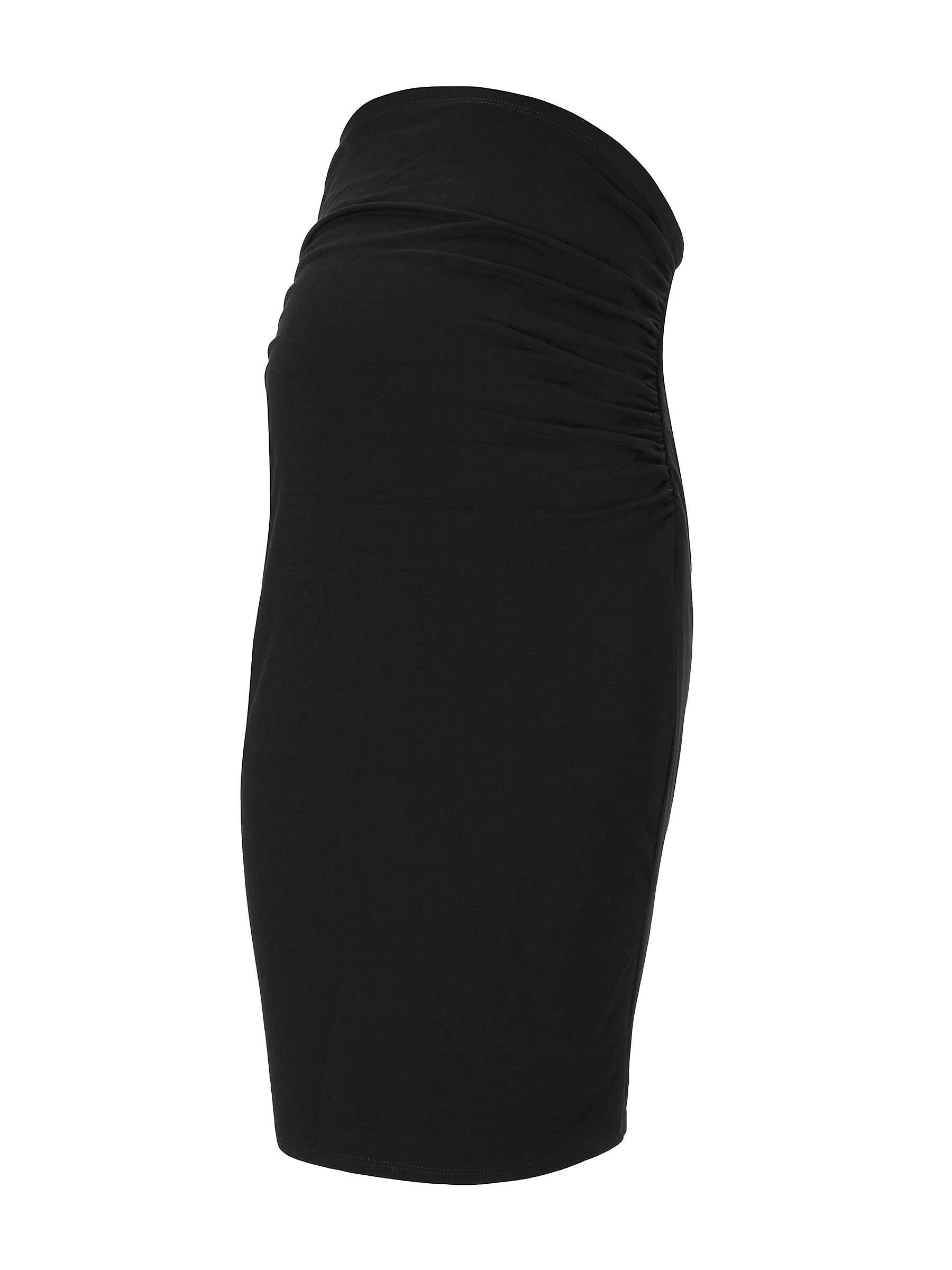 Buy Isabella Oliver Dawn LENZING™ ECOVERO™ Maternity Skirt, Caviar Black Online at johnlewis.com