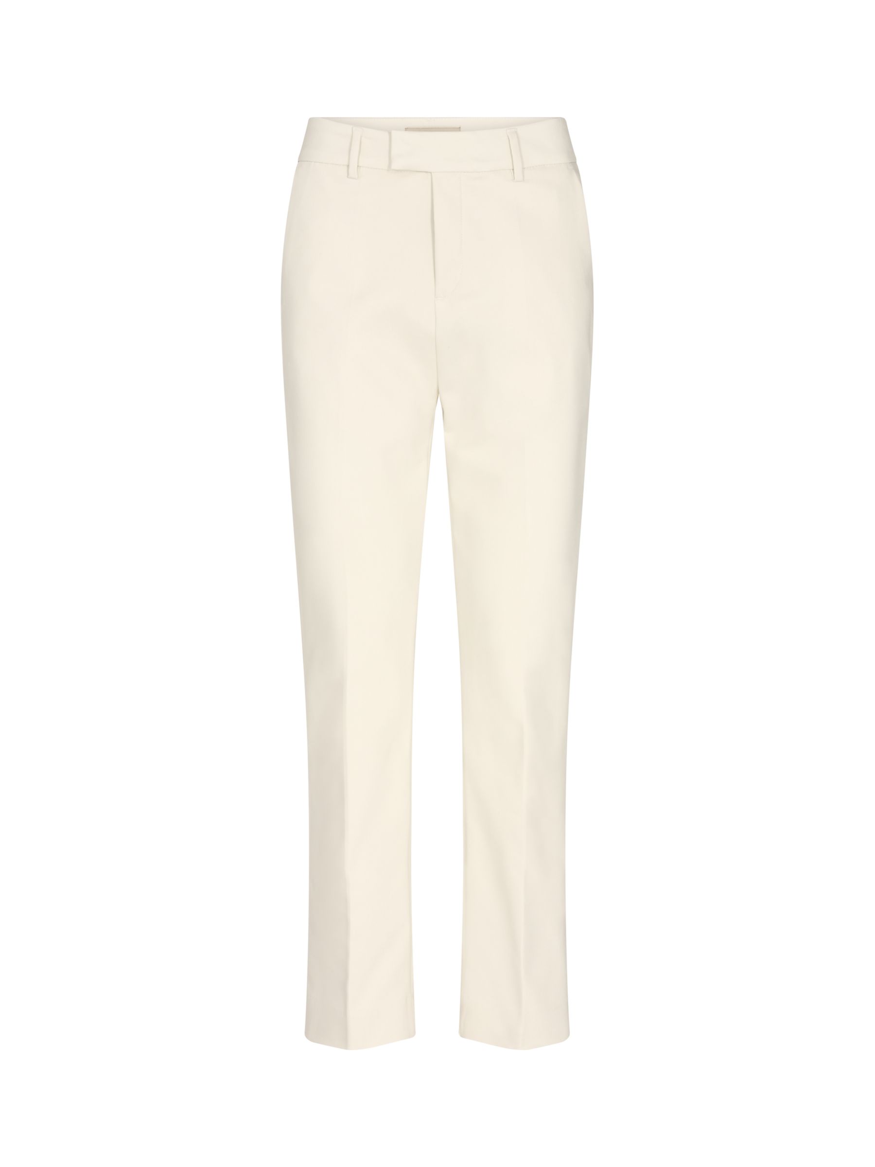 MOS MOSH Ellen Night Tailored Trousers, Ecru at John Lewis & Partners