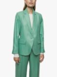 Jigsaw Irish Linen Tailored Blazer, Green
