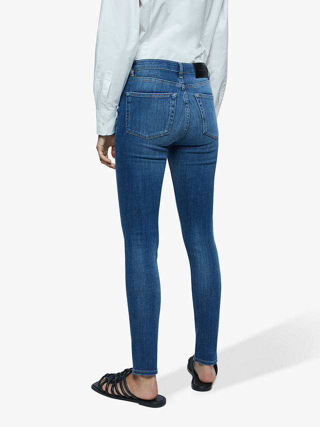 Jigsaw Richmond Skinny Jeans, Vintage Mid Blue 