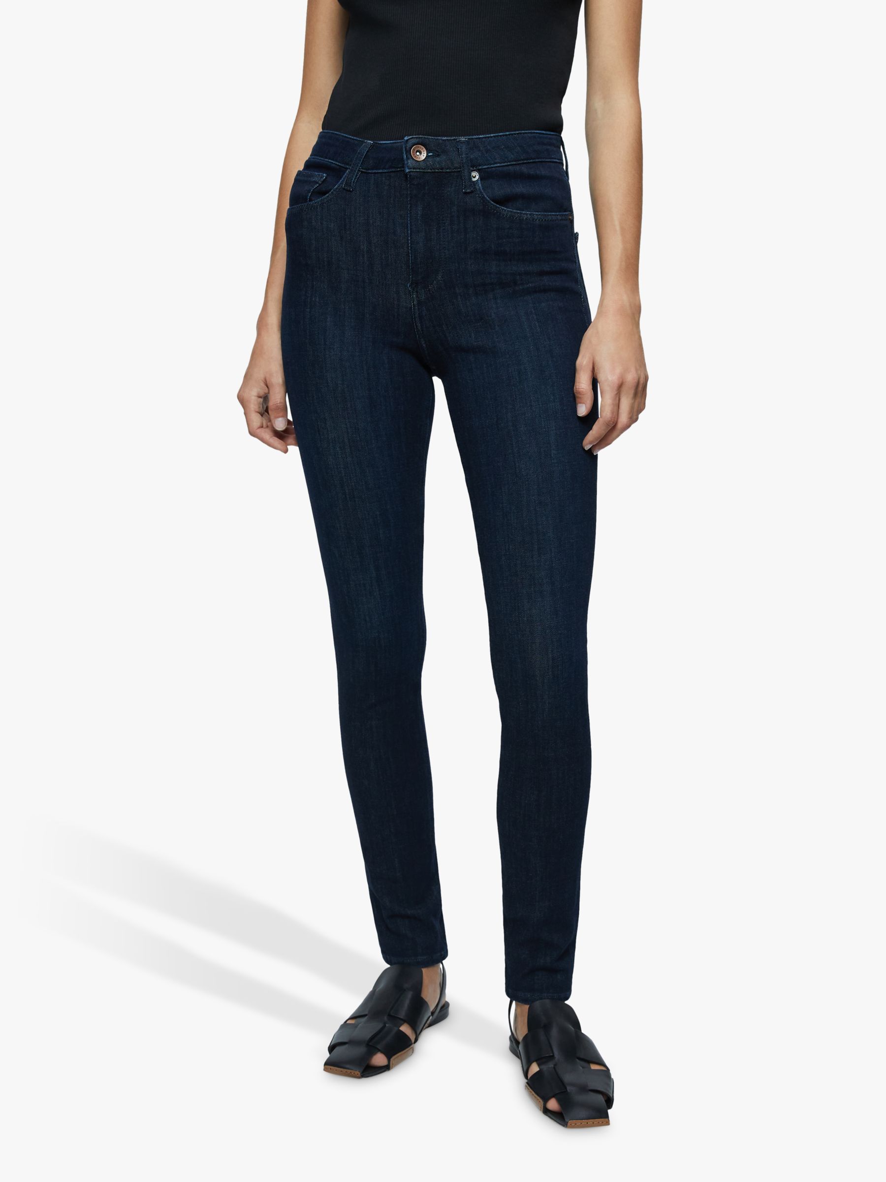 Jigsaw Richmond Skinny Jeans, Indigo at John Lewis & Partners