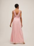 Lace & Beads New Mulan Embellished Maxi Dress, Mauve