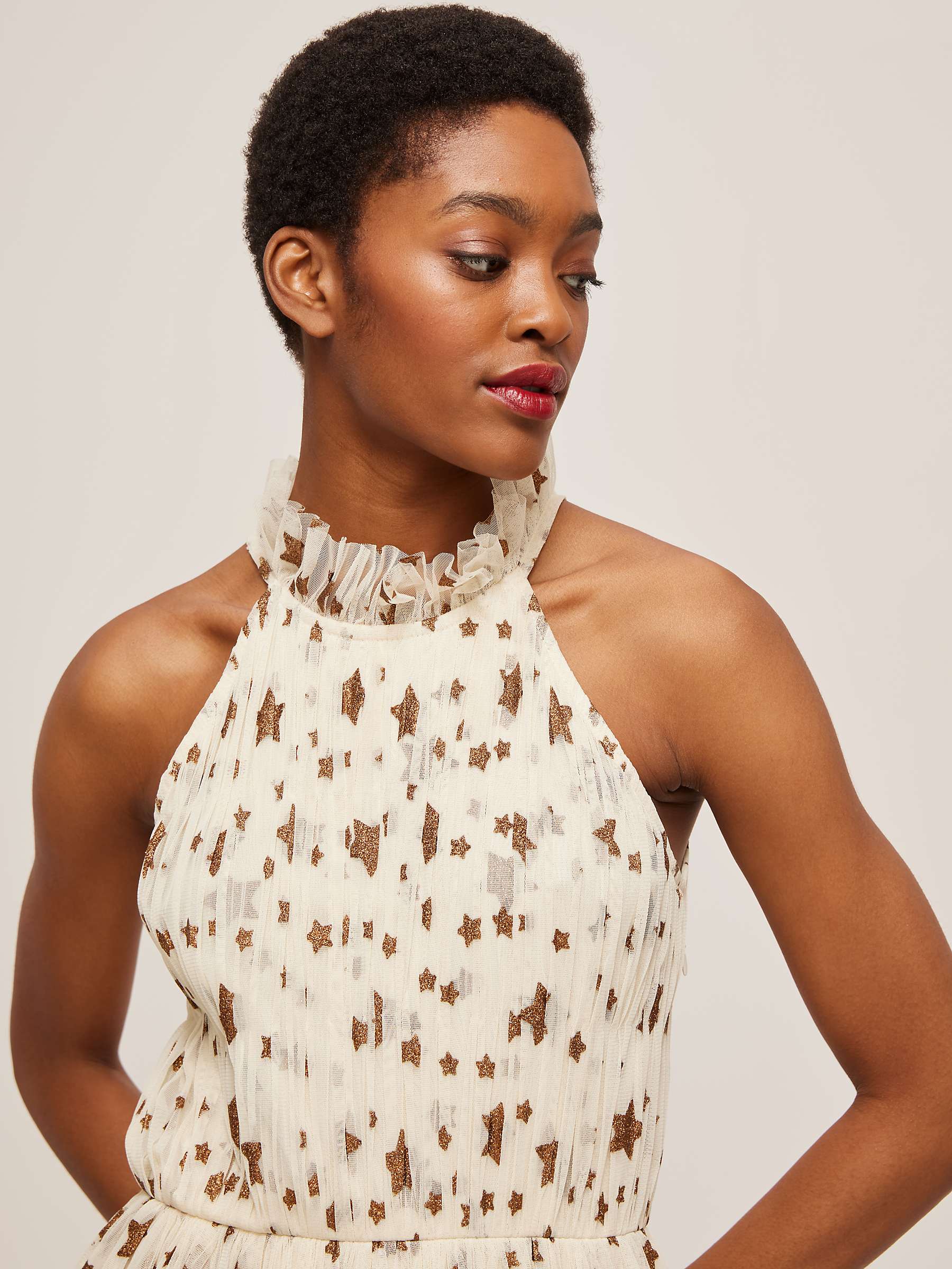 Buy Lace & Beads Safa Star Print Maxi Dress Online at johnlewis.com