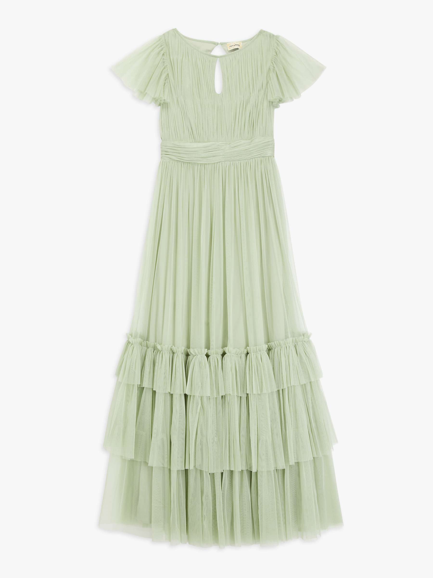 Buy Lace & Beads Diva Tiered Hem Maxi Dress Online at johnlewis.com