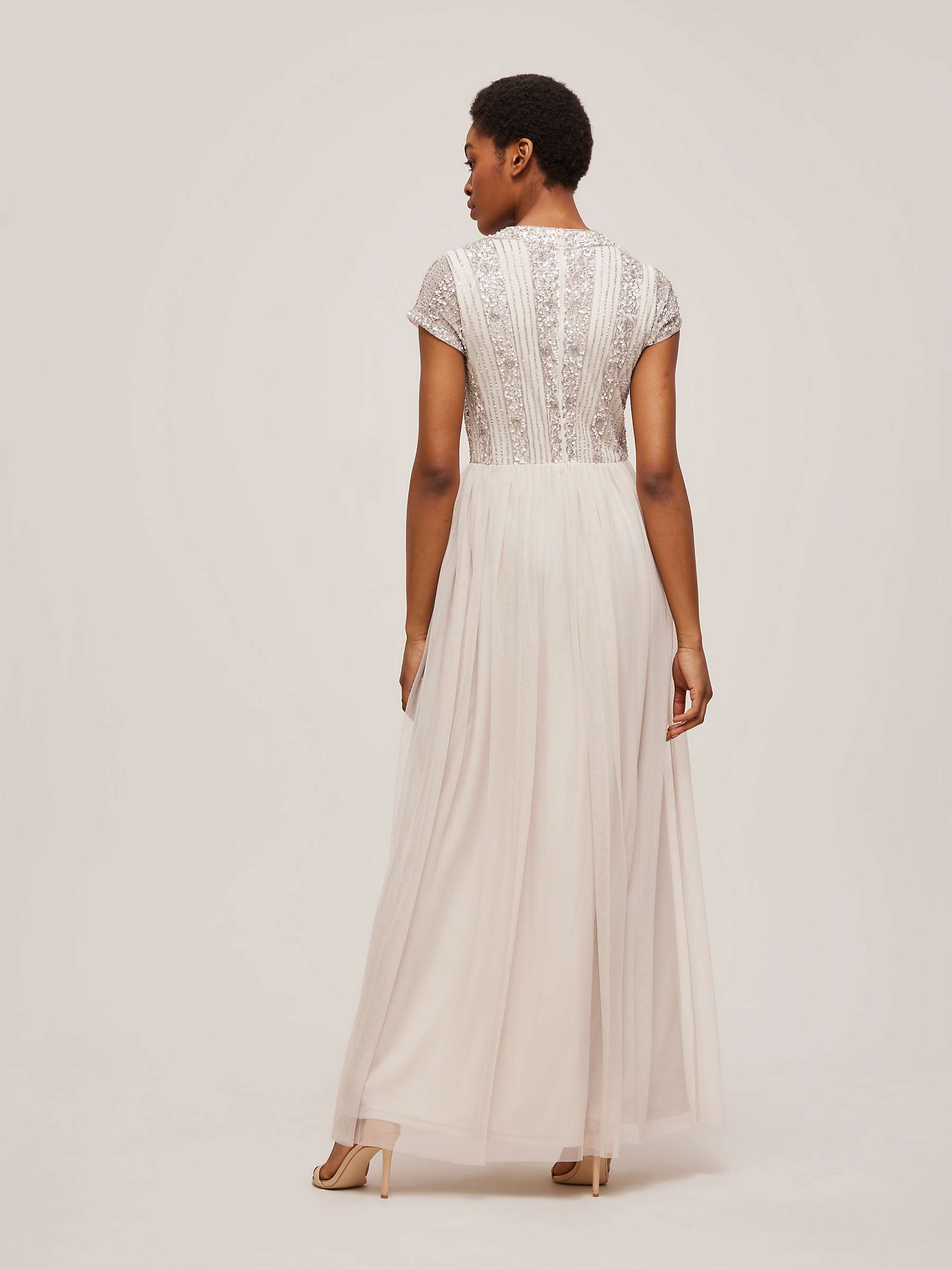 Buy Lace & Beads Maha Embellished Bodice Maxi Dress Online at johnlewis.com