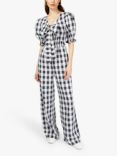Somerset by Alice Temperley Check Jumpsuit, Navy