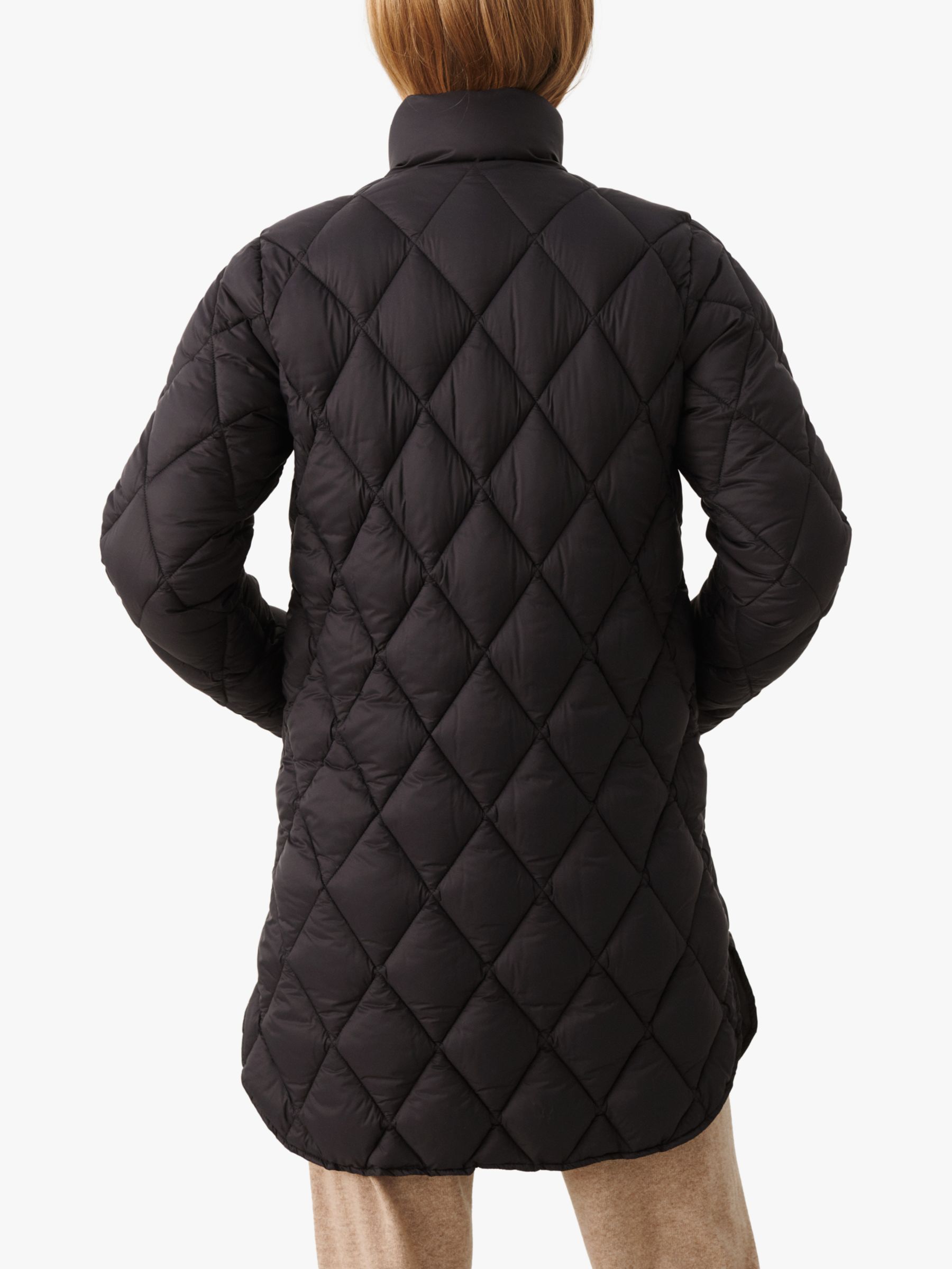 Featherless Quilted Long Puffer Jacket