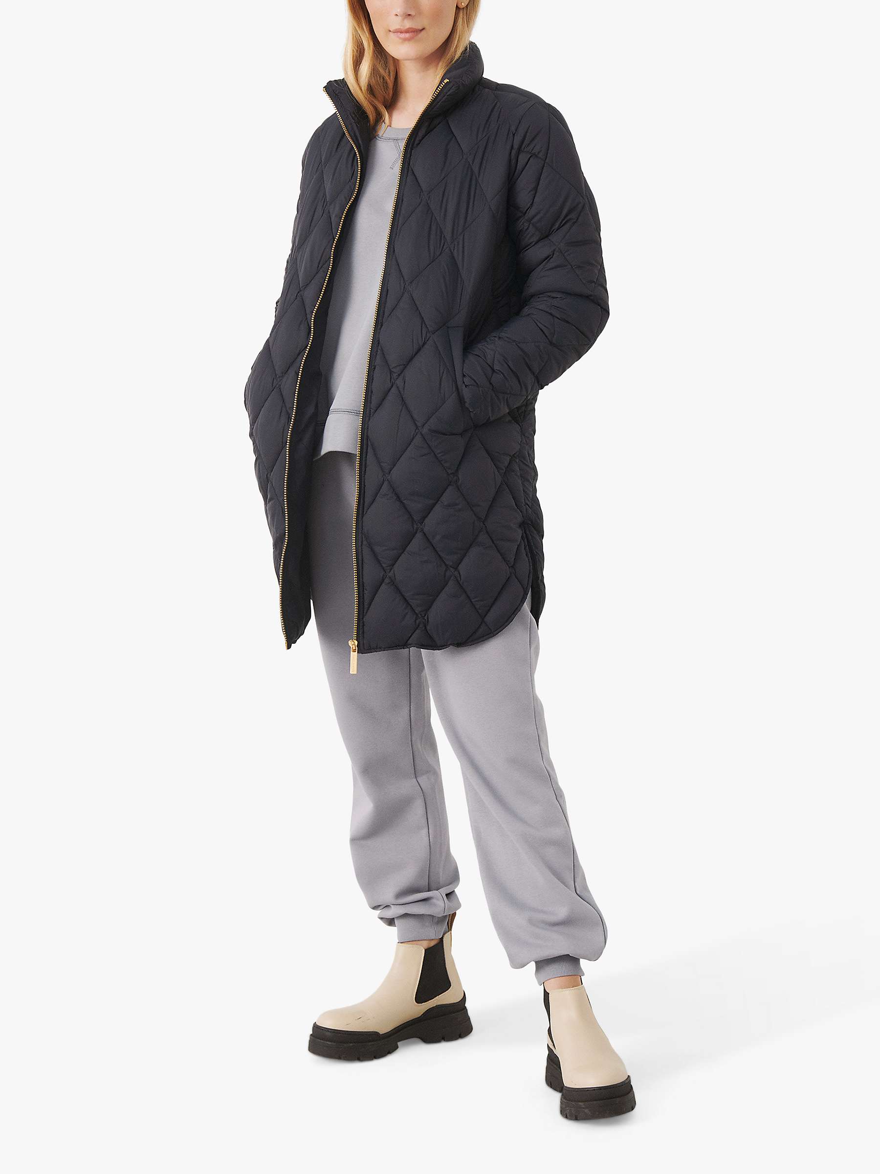 Buy Part Two Olilas Mid Length Quilted Jacket Online at johnlewis.com