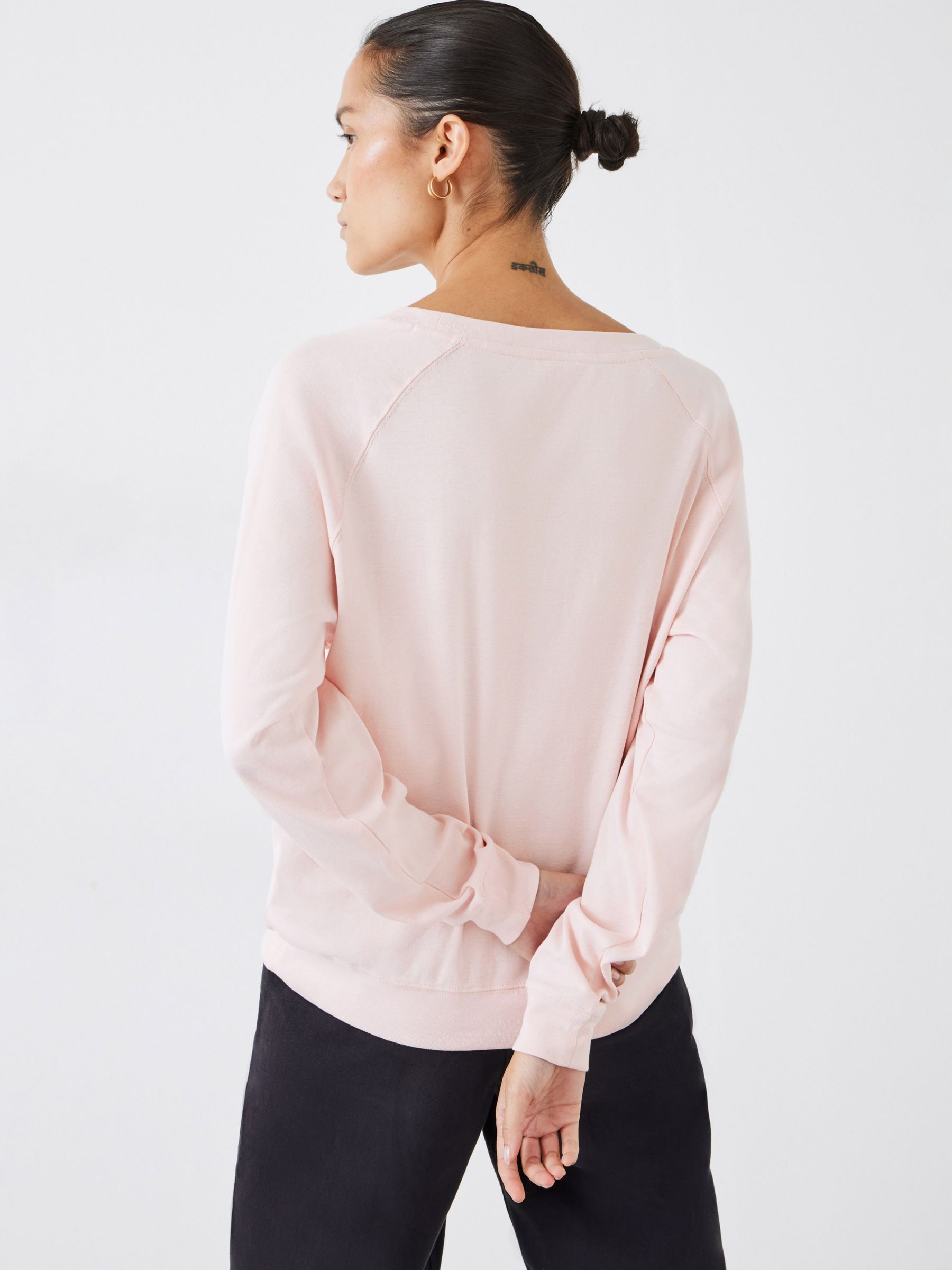 Buy HUSH Tilda Raglan Sleeve Cotton Sweatshirt Online at johnlewis.com