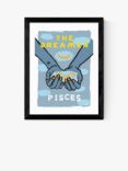 EAST END PRINTS Sophie Ward 'Pisces The Dreamer' Framed Print