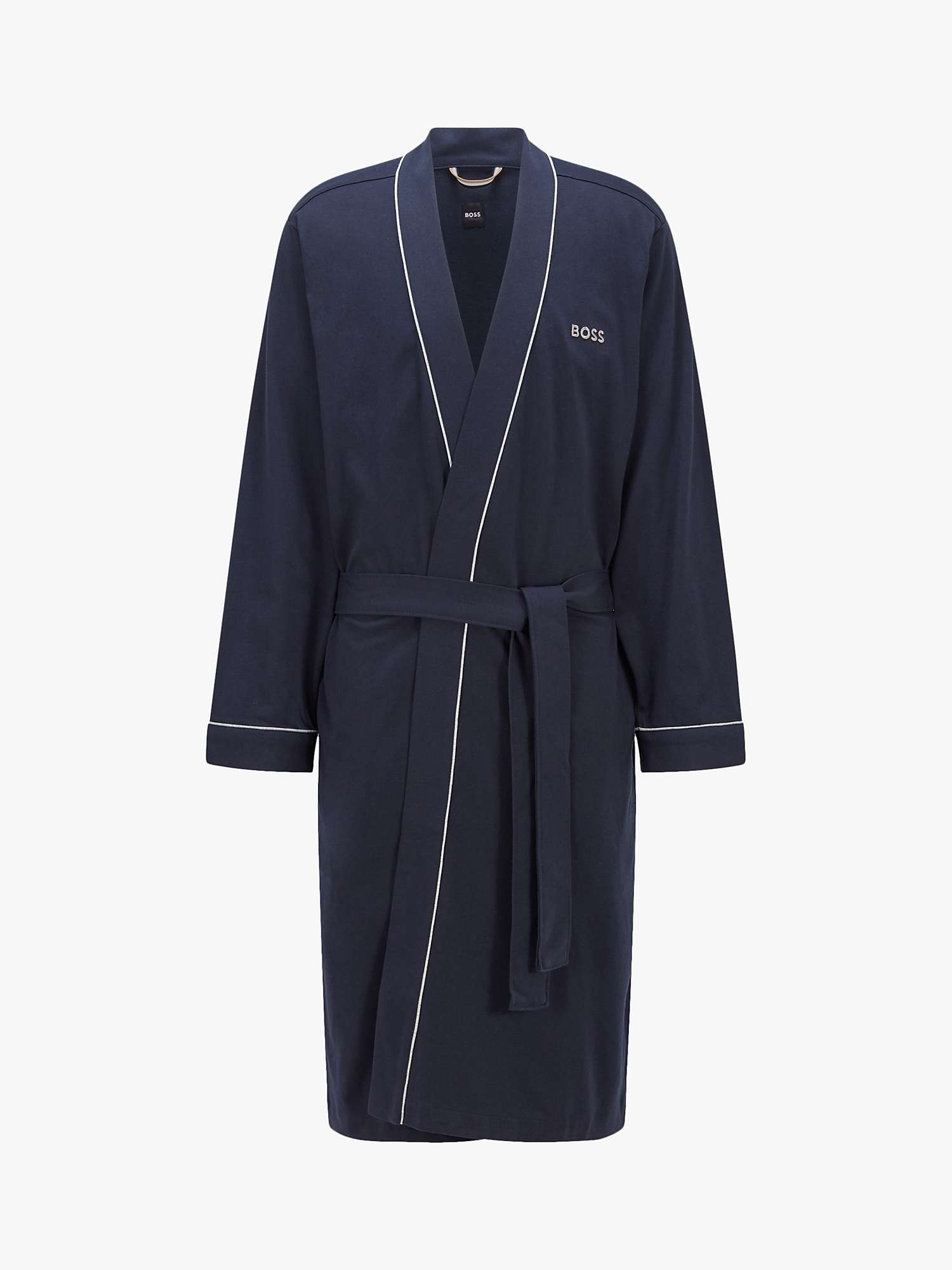 Buy BOSS Cotton Jersey Kimono Robe Online at johnlewis.com