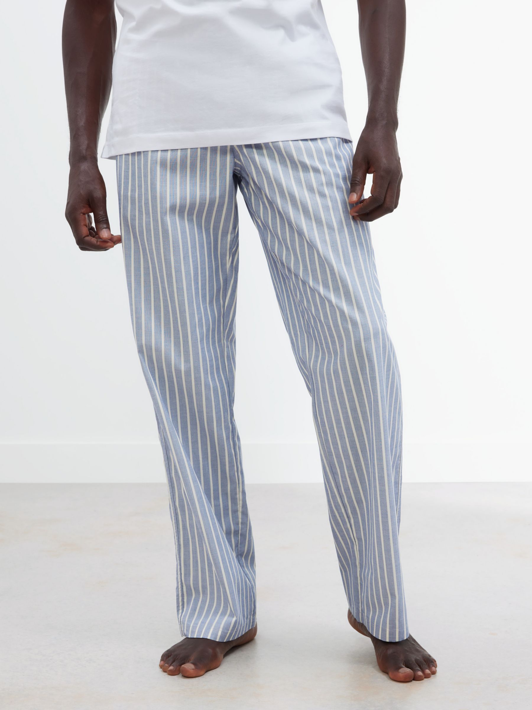 Men's Cotton Striped Pajama Pants