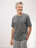 John Lewis V-Neck Short Sleeve Pyjama Top