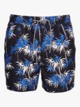 Superdry Super 5s Bamboo Swim Shorts, Oriental Blue