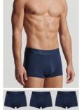 Superdry Organic Cotton Blend Trunks, Pack of 3