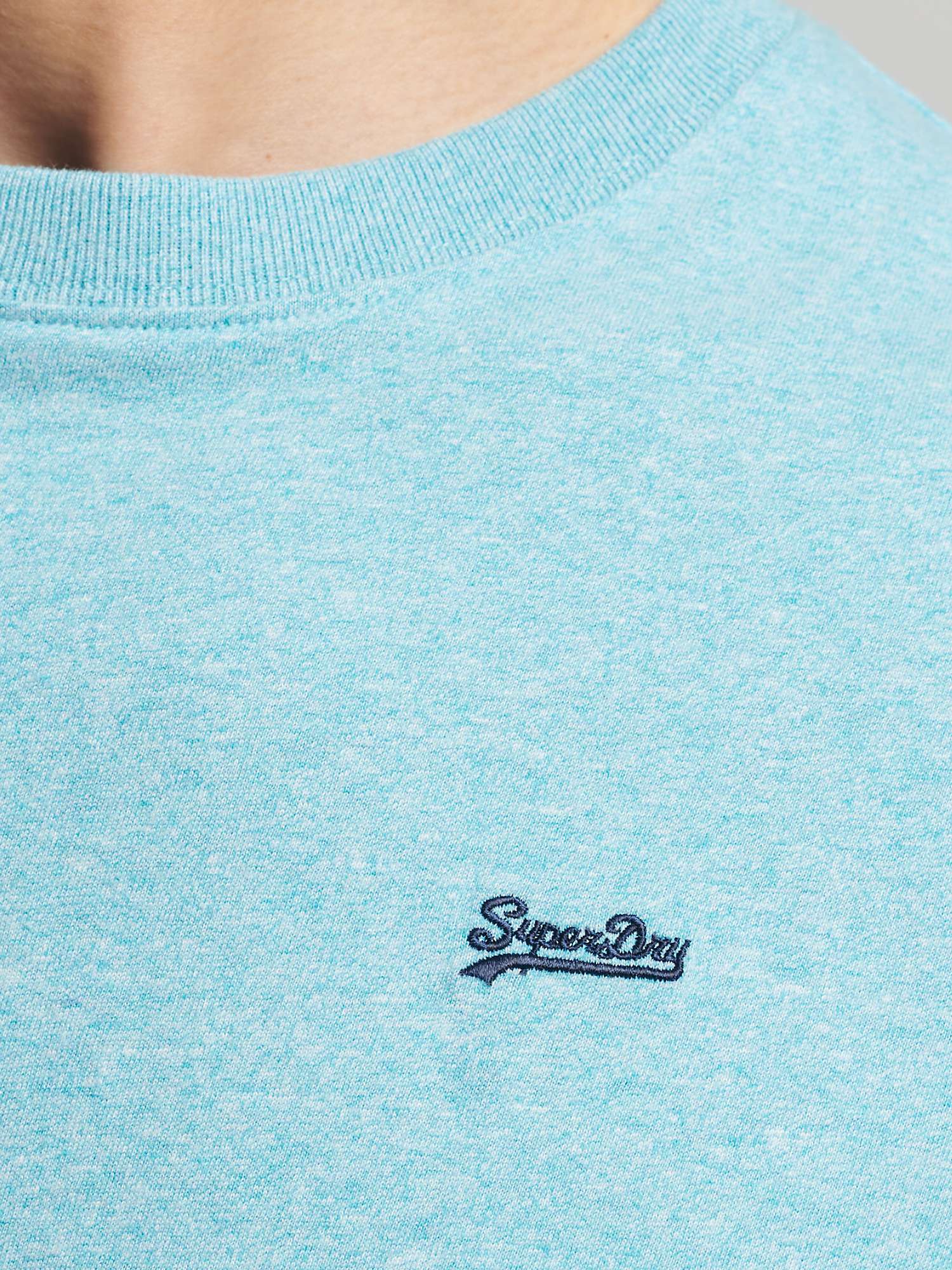 Buy Superdry Micro Embroidered Creek T-Shirt Online at johnlewis.com