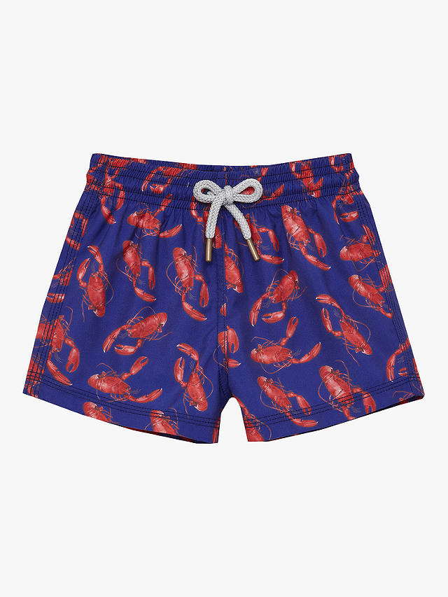 Trotters Baby Lobster Swim Shorts, Navy