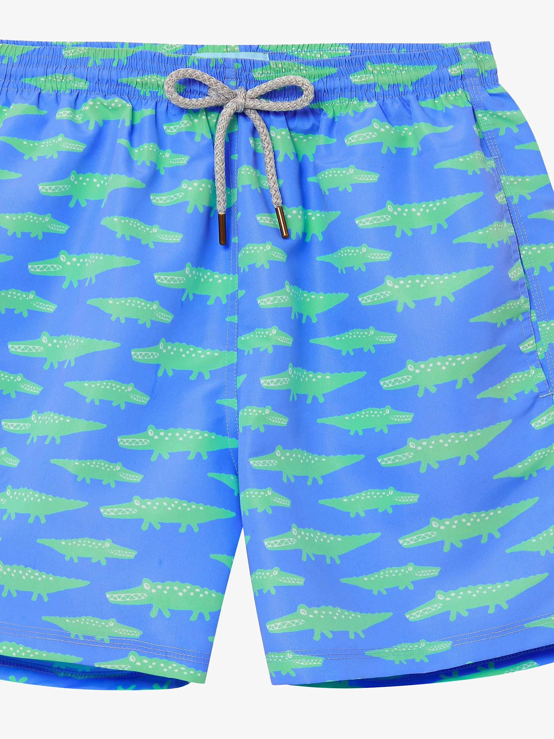 Buy Trotters Crocodile Swim Shorts, Blue Online at johnlewis.com