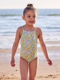 Trotters Kids' Betsy Frill Floral Swimsuit