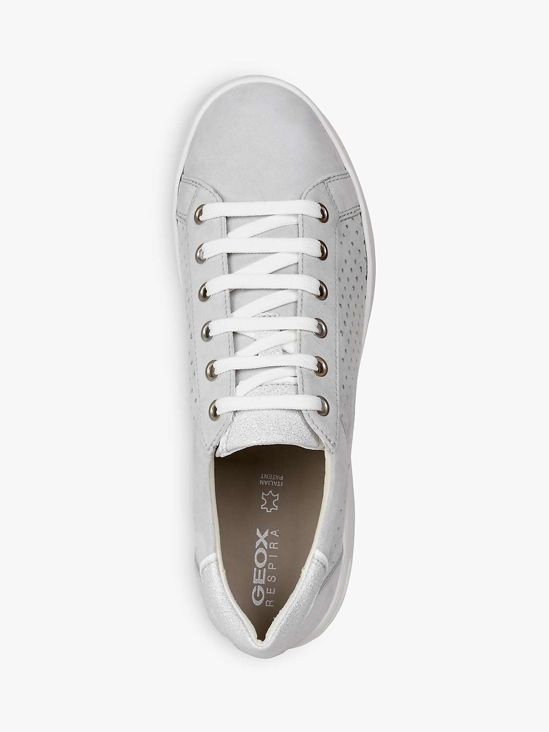 Buy Geox Women's Jaysen Leather Lace Up Trainers Online at johnlewis.com