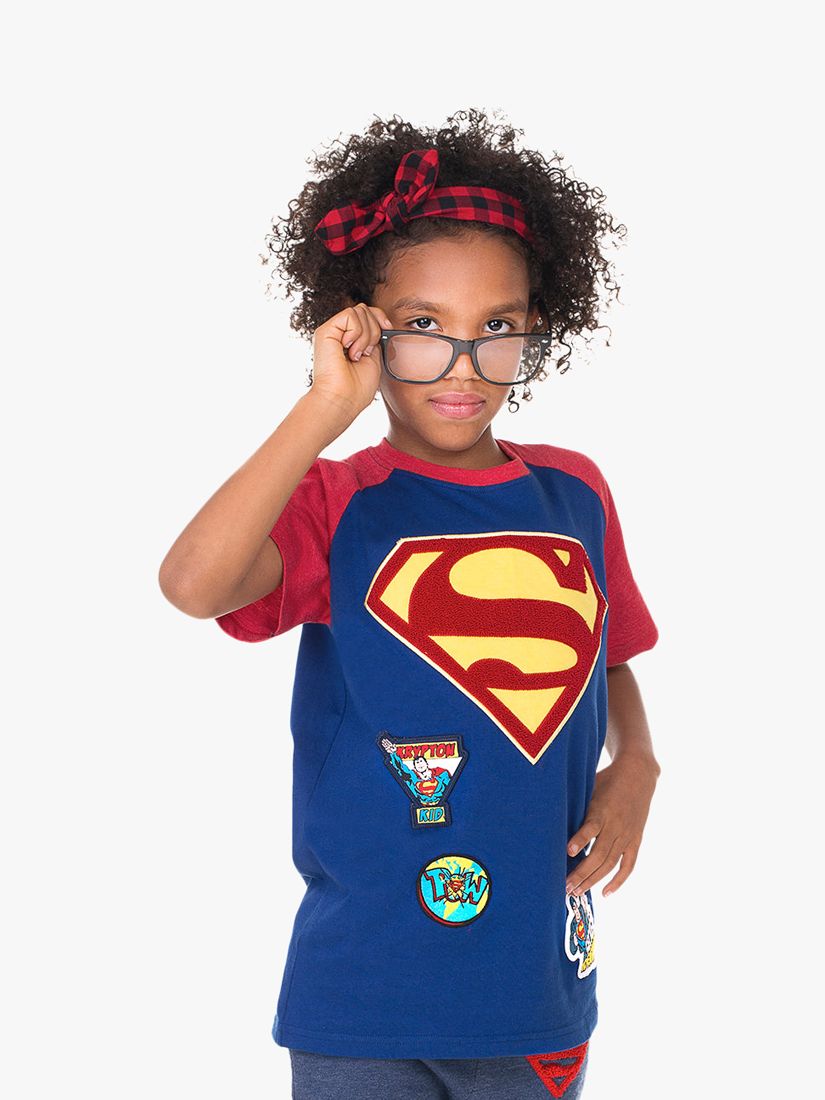 Boys Superman T-Shirt with Cape