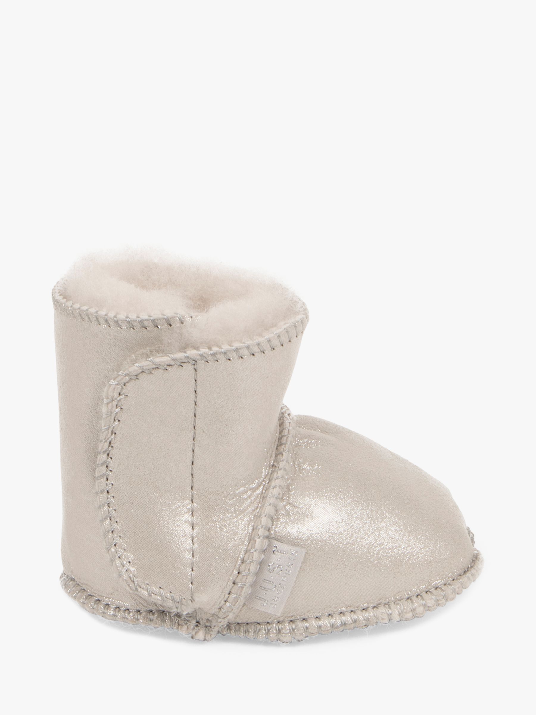 Silver sales baby boots