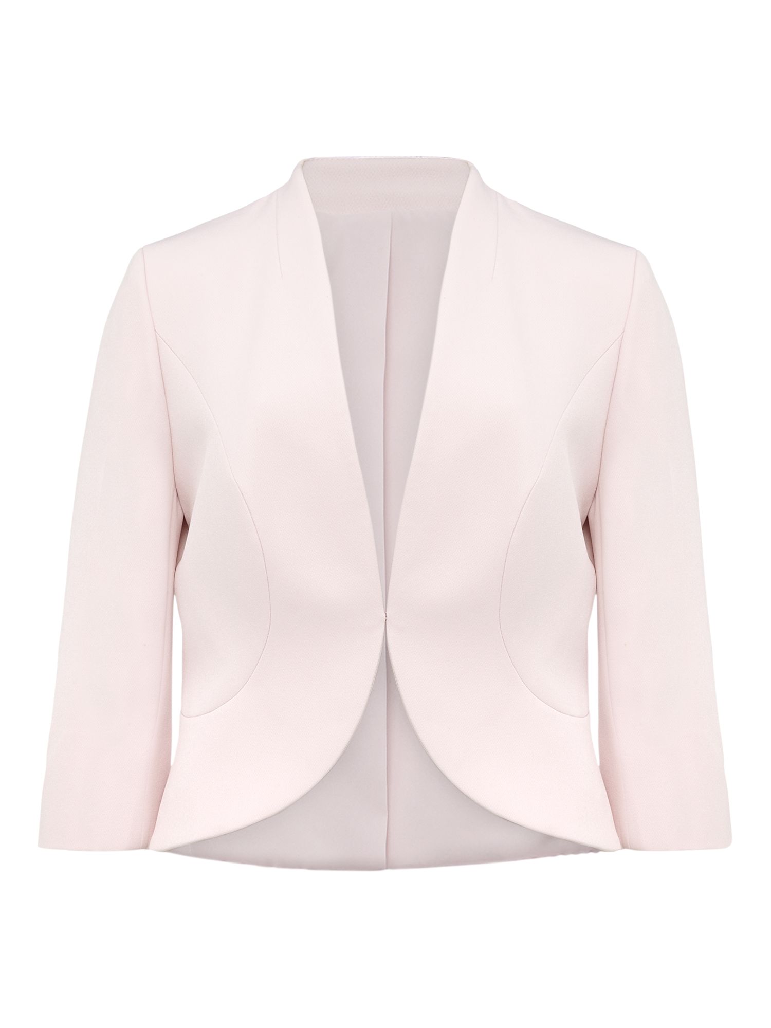 Phase Eight Tammy Jacket, Petal Pink at John Lewis & Partners