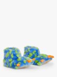 John Lewis Children's Spotty Claw Boot Slippers, Blue
