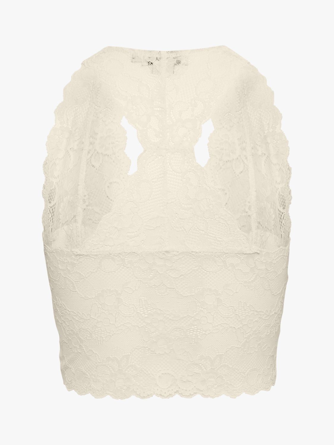 Soaked In Luxury Dolly Lace Bralette, Antique White at John Lewis ...