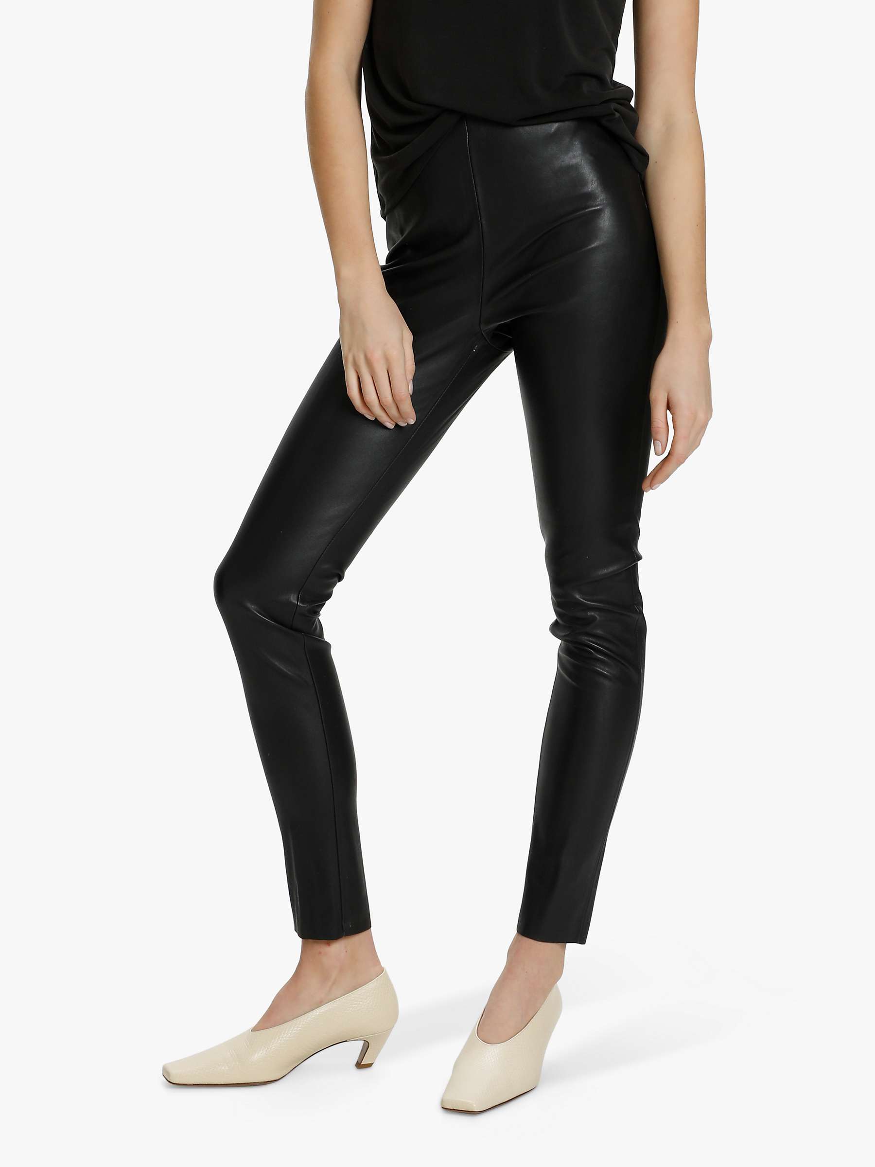 Buy Soaked In Luxury Kaylee Faux Leather Leggings Online at johnlewis.com