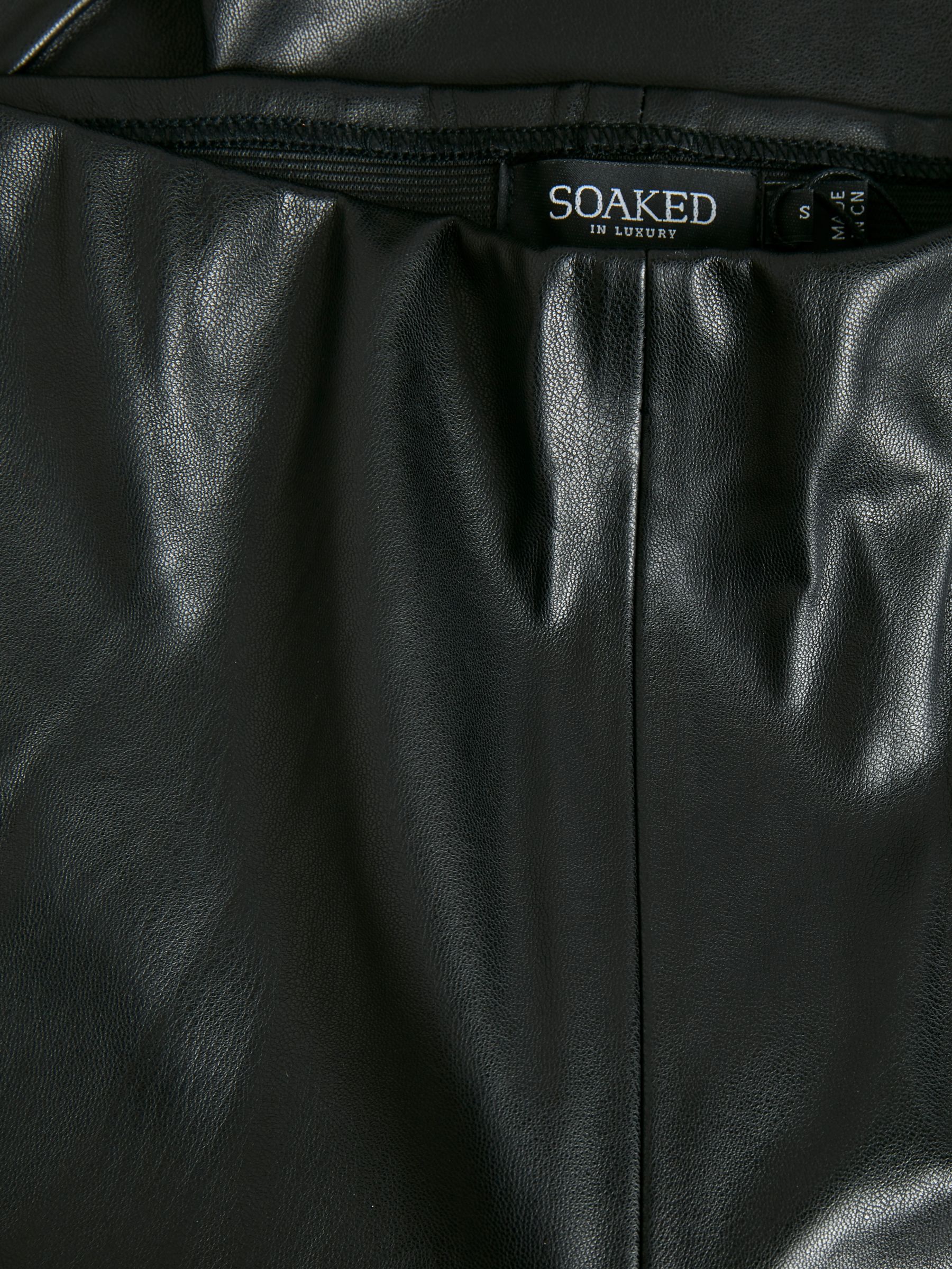 Buy Soaked In Luxury Kaylee Faux Leather Leggings Online at johnlewis.com